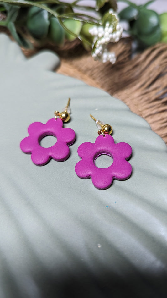Merry Go Round Magenta Floral