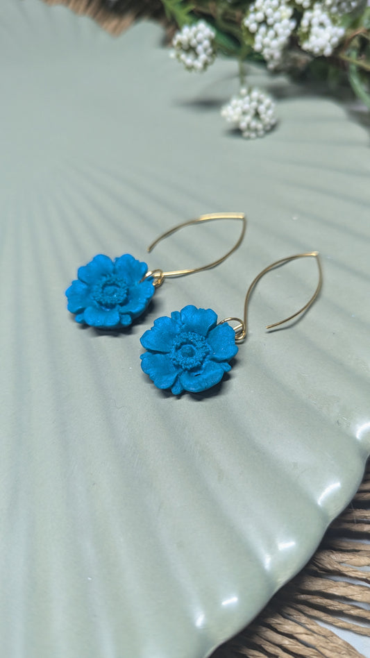 Bold Blue Drop Posy